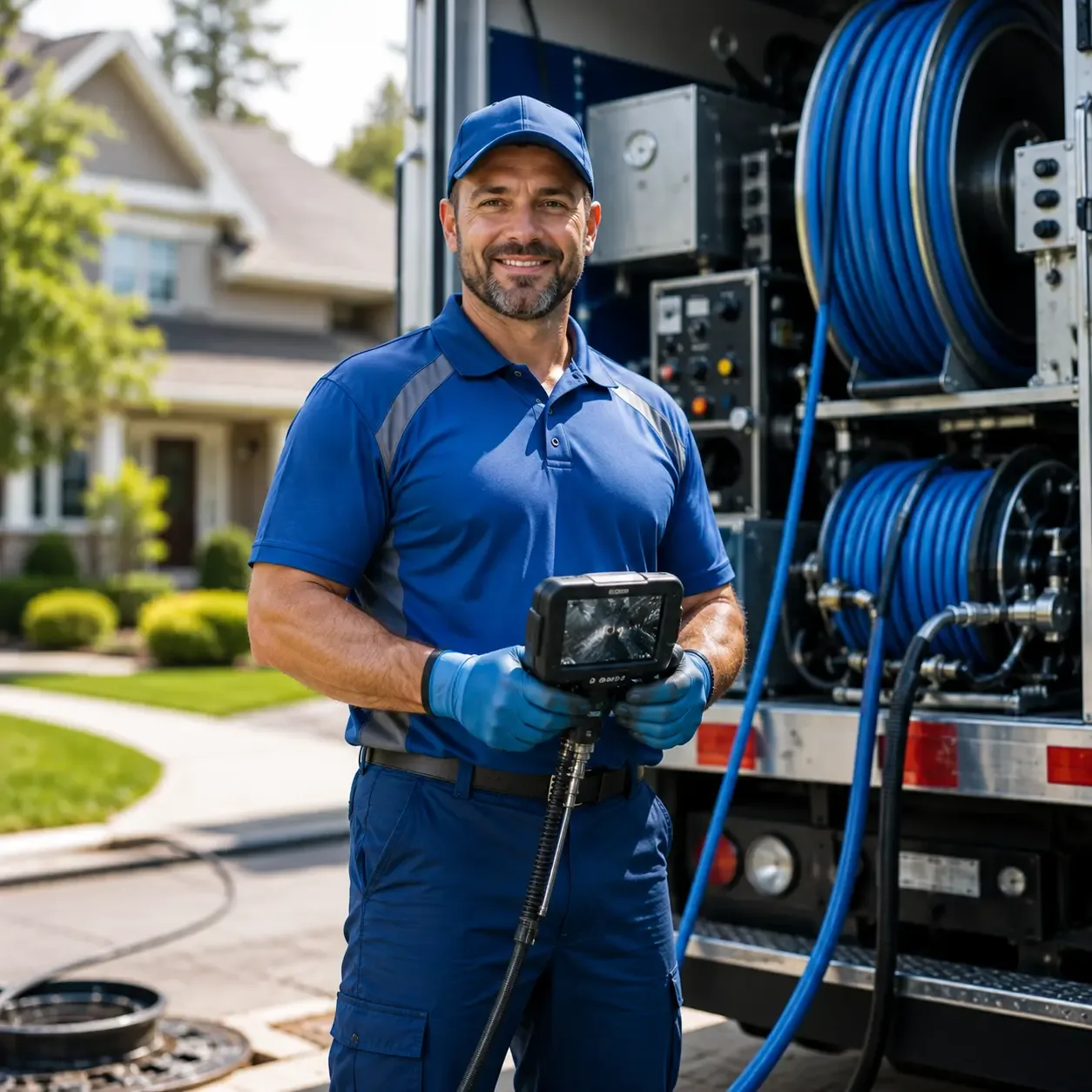 Local outdoor drain cleaning specialists in Universal City, TX